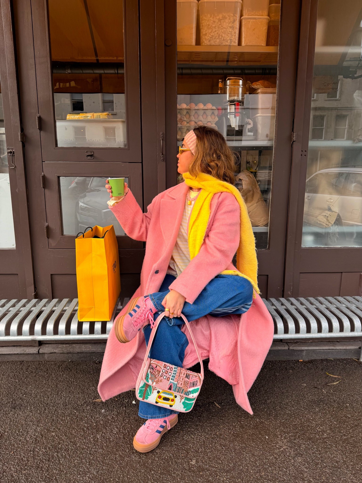If spring was an outfit 🐥🌸

Sunglasses - Jimmy fairly 
Necklace - Nelle Studios 
Beaded Bag - Beyond America 
Coat - Marks & Spencer 

#LTKspring #LTKuk #LTKFashionMonth