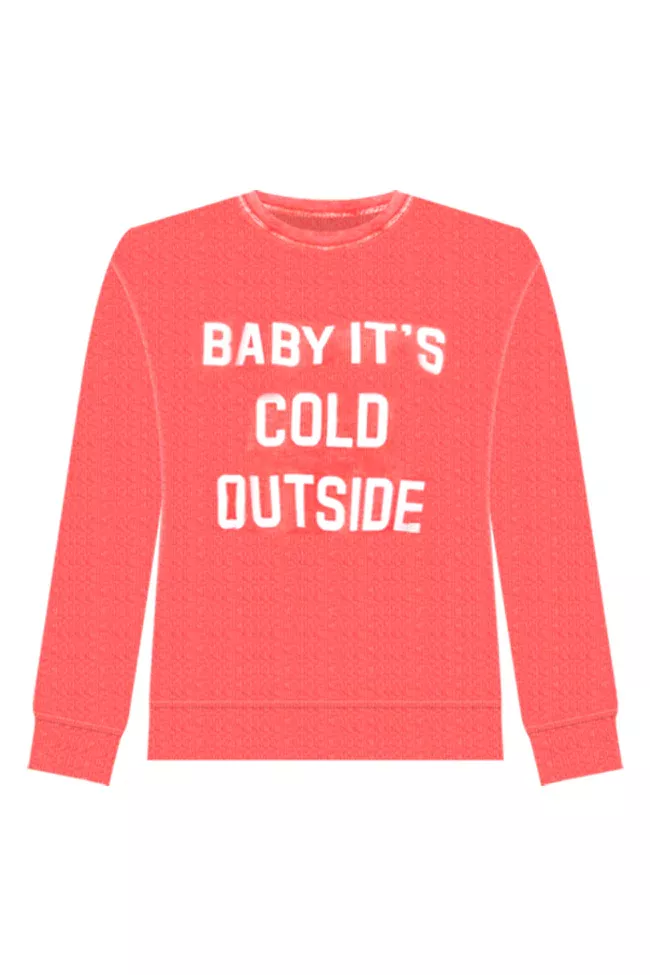 Baby It's Cold Outside Block Red … curated on LTK