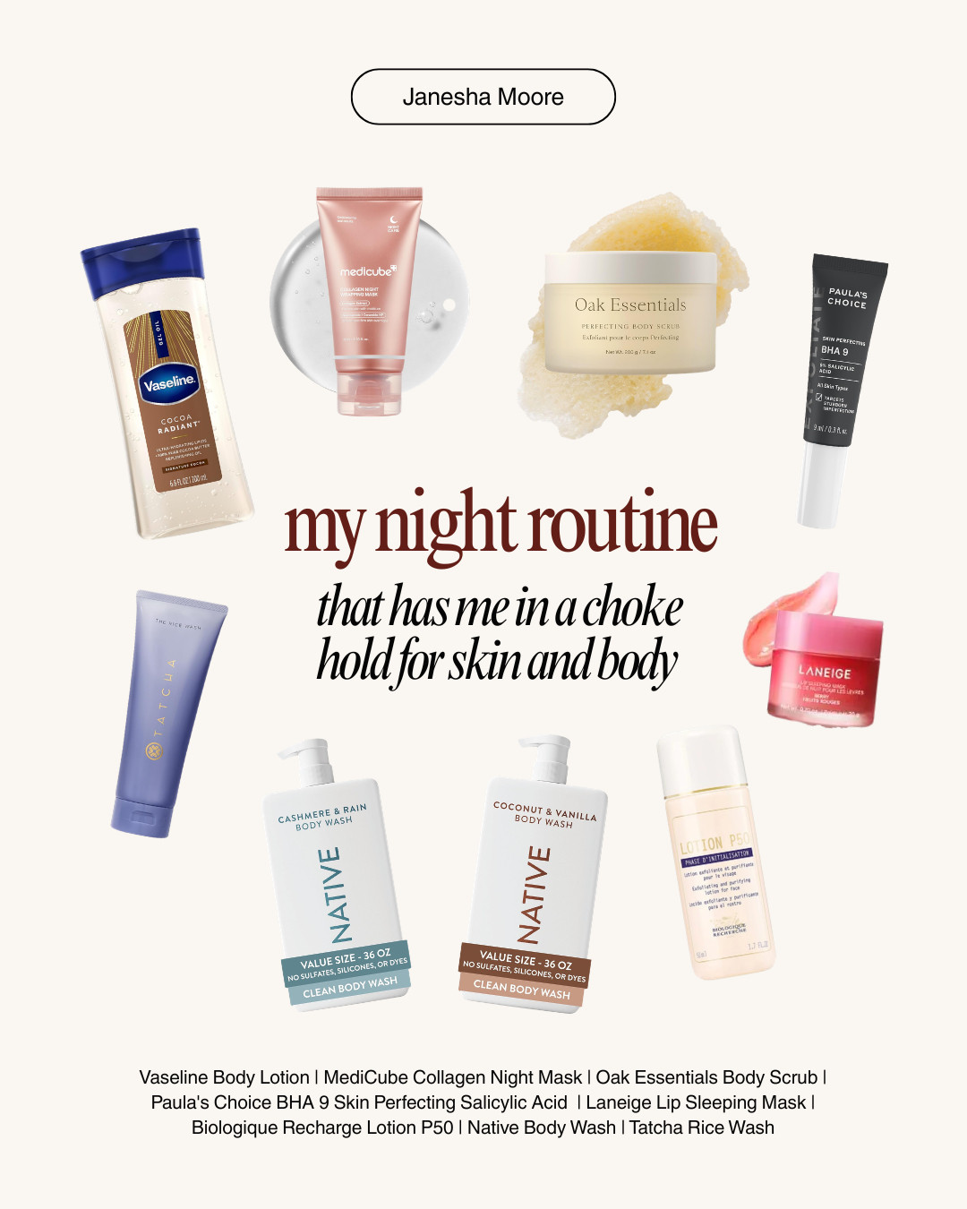 Prepping for a good night's sleep! My favs to leave my skin and body feeling amazing. These products are game-changers!!

#LTKgrwm #LTKBeauty