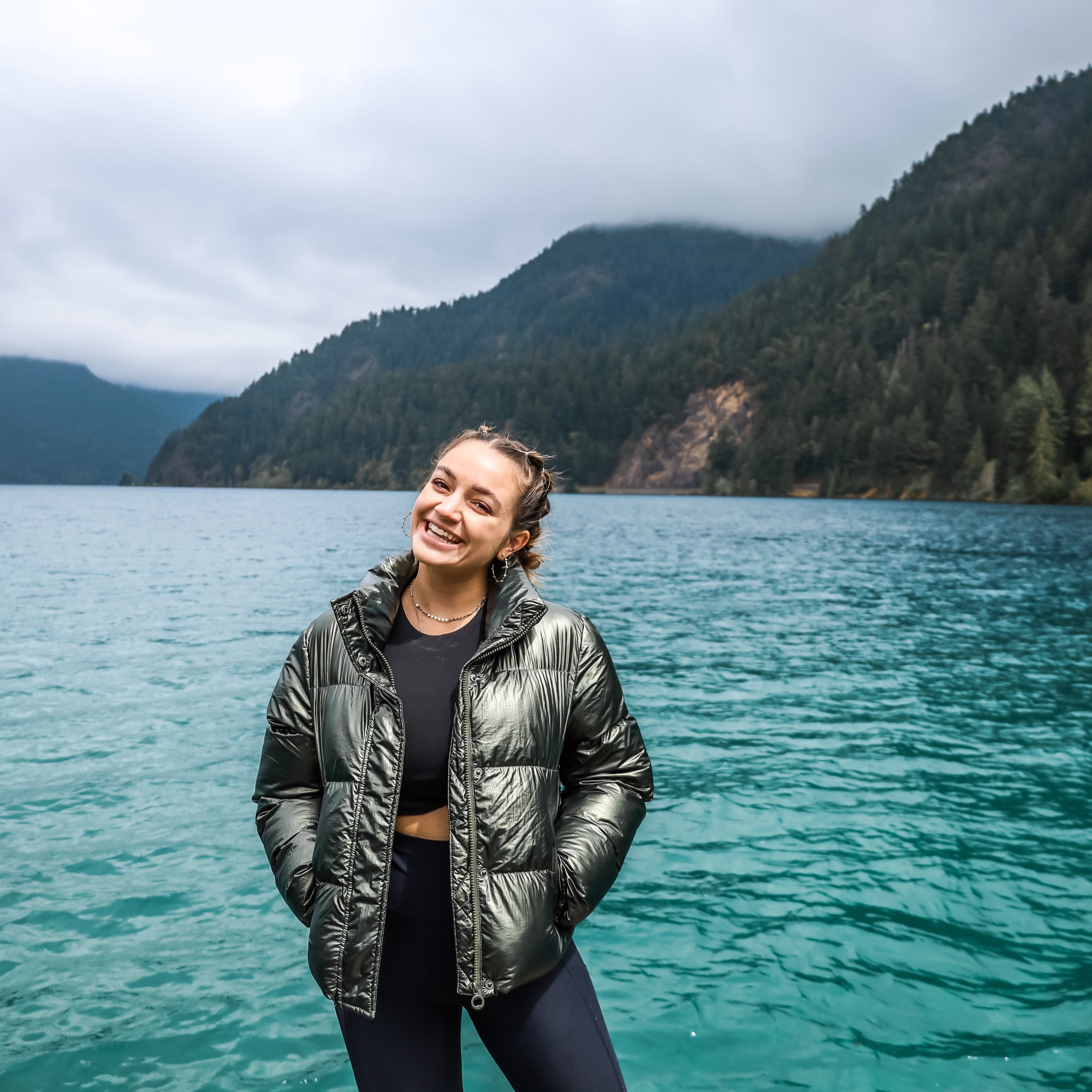 Olympic National Park ✨ workout set outfit 🥾 

#LTKSeasonal #LTKunder50 #LTKtravel