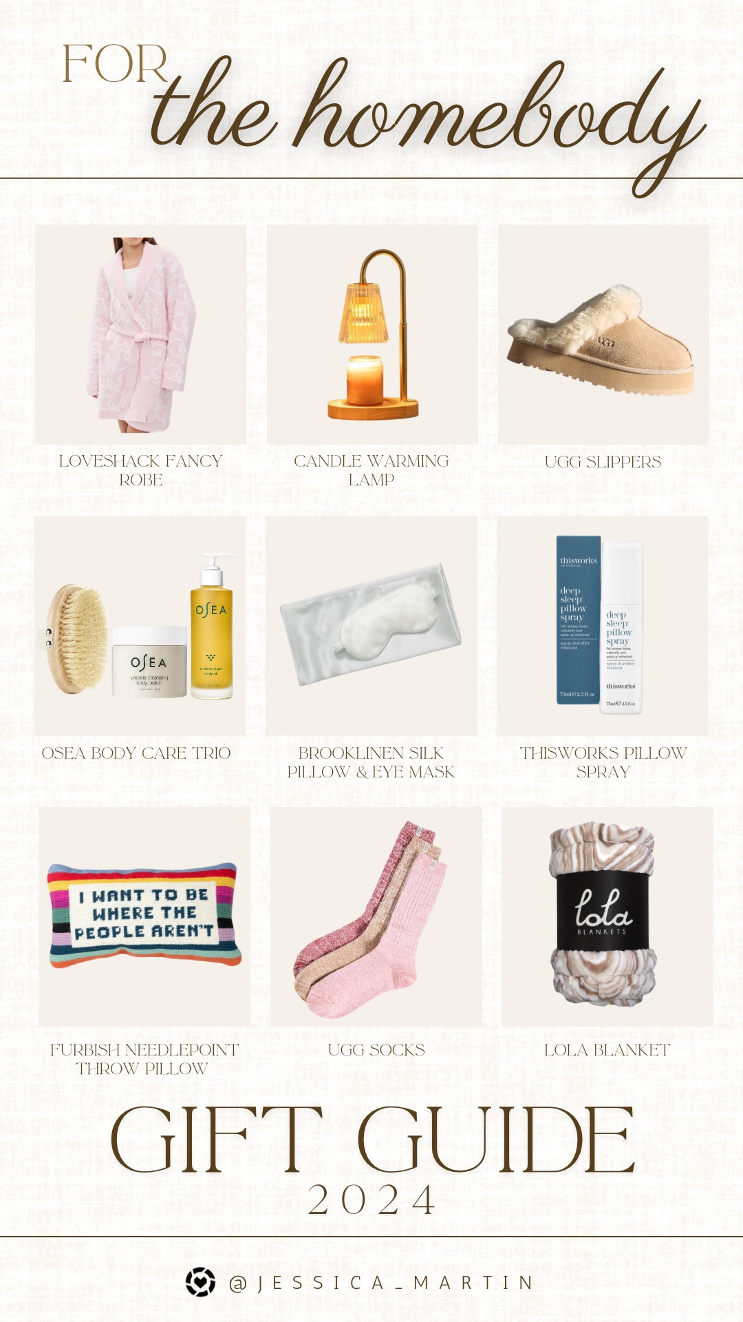 Gift guide for the homebody 

Wife, husband, best friend, brother, sister, mother in law, father, dad, cozy, holidays, Christmas, presents 

#LTKHoliday #LTKGiftGuide #LTKSeasonal