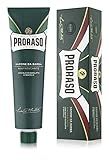 Amazon.com: Proraso Shaving Cream for Men, Refreshing and Toning with Menthol and Eucalyptus Oil,... | Amazon (US)