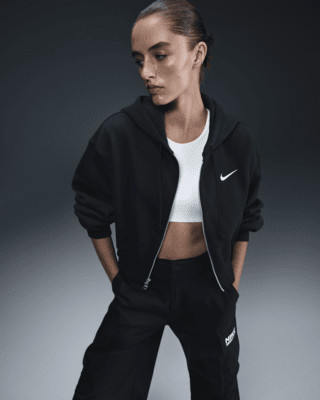 Nike Sportswear Phoenix FleeceWomen's Loose Cropped Full-Zip Hoodie | Nike (US)