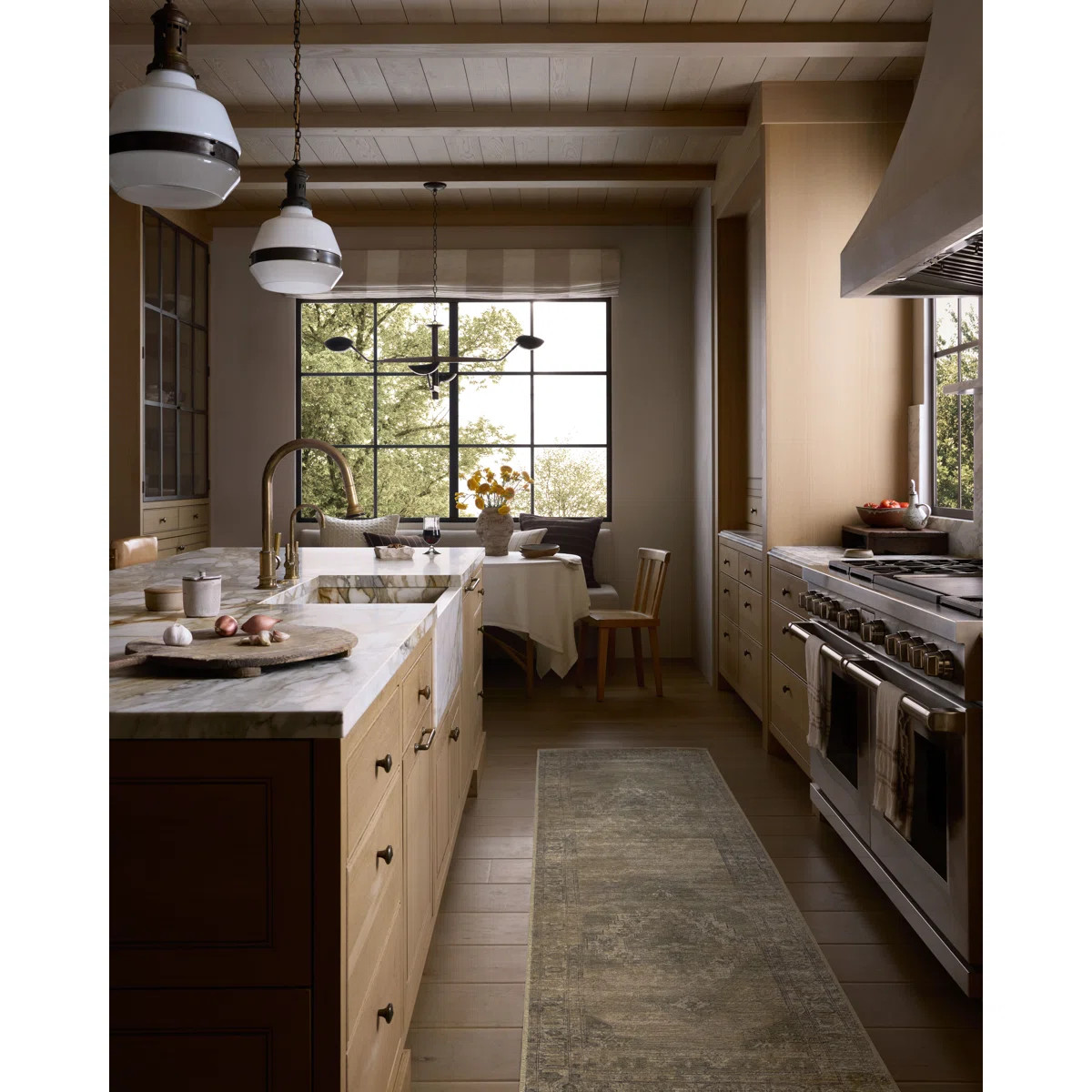 Amber Lewis x Loloi Cambria Sand / Olive Area Rug | Wayfair North America