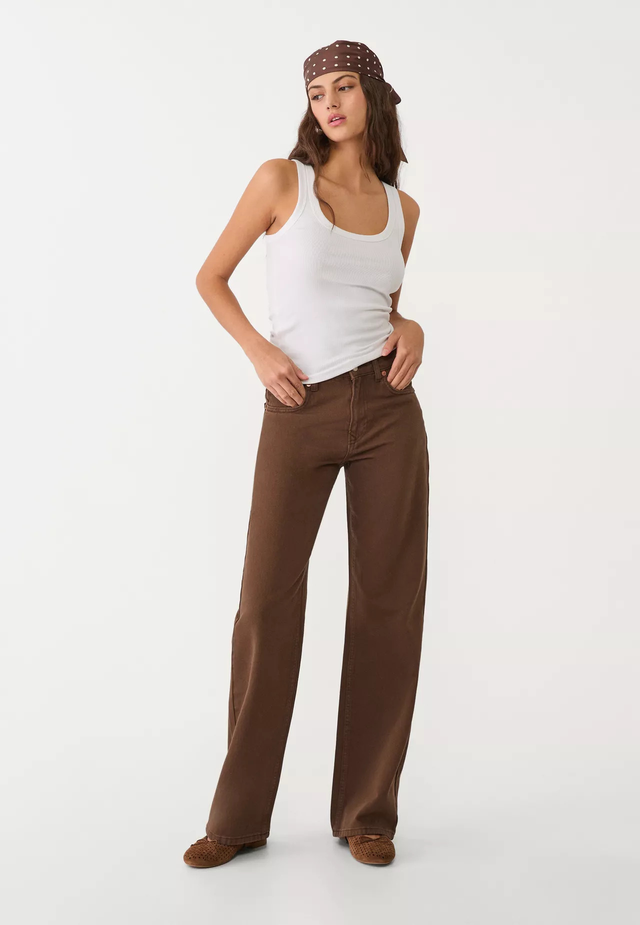 Basic strappy top - Women's fashion | Stradivarius United Kingdom | Stradivarius (UK)