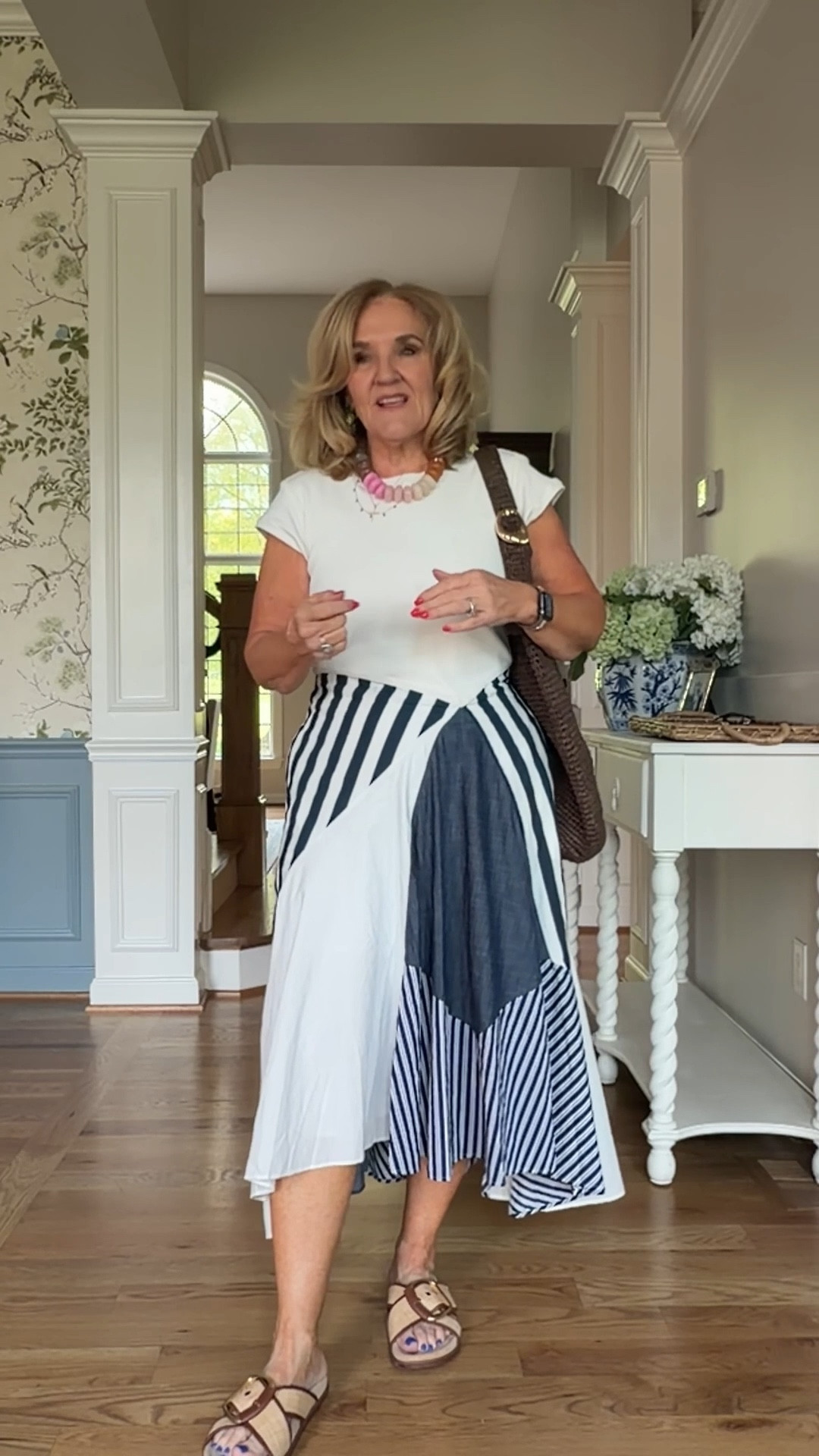 Dress is def more than a tshirt dress. Side zip for a great fit. Wearing a medium new Walmart regular 
Dress up or dress down this is going to be a dress you’re gonna have so much fun with

Spring dress 

#LTKSeasonal #LTKPetite #LTKOver40