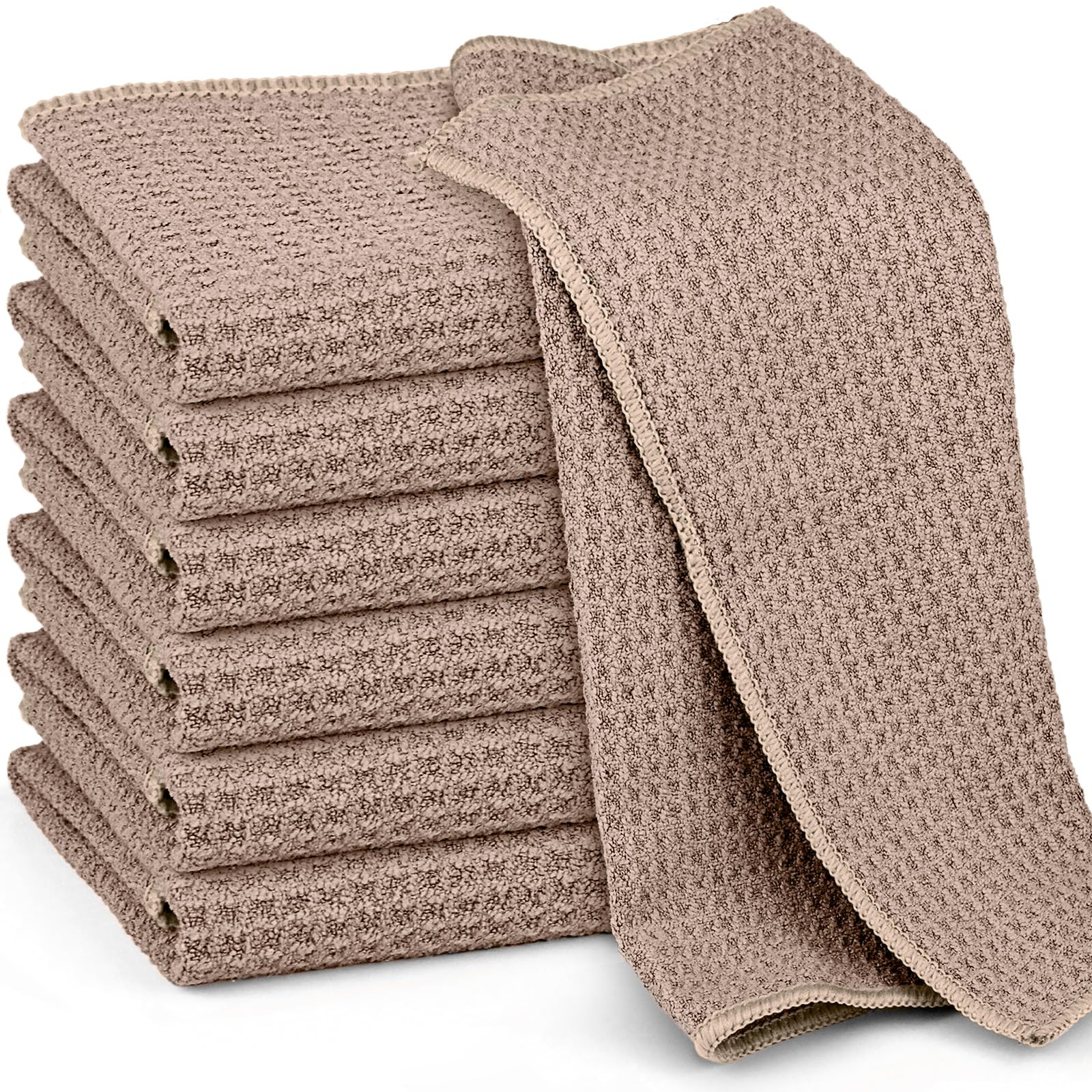Ekedalen 6 x Washable Barista Dish Cloths, Waffle Towels, Microfibre Washcloths, Kitchen, Cleanin... | Amazon (DE)