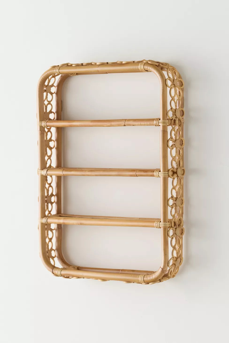 Rattan Daisy Wall Shelf | Urban Outfitters (US and RoW)