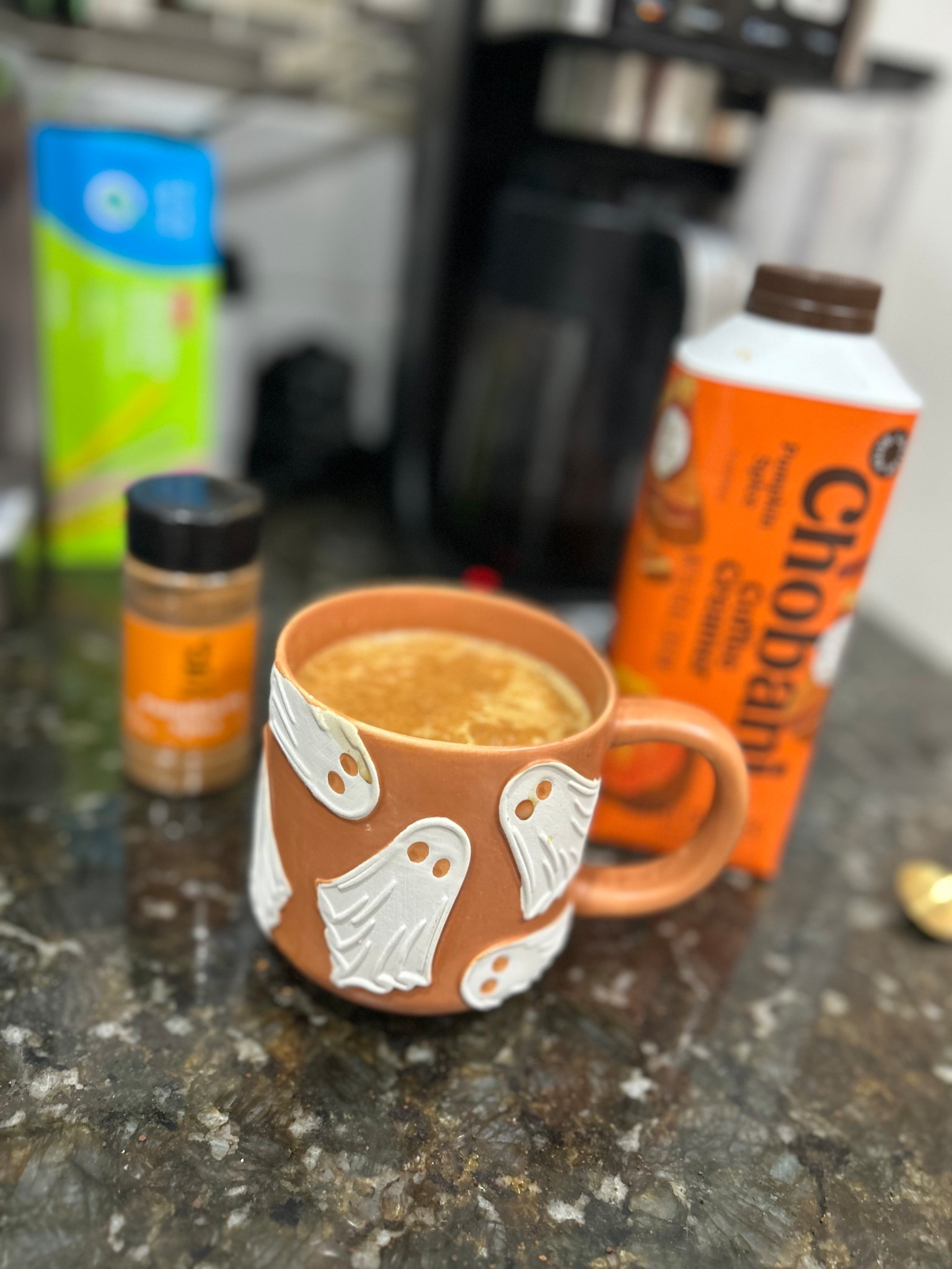 👻 Sipping on my morning coffee in the cutest ghost mug — officially in the fall spirit 🎃🍂 

#LTKSeasonal #LTKHome