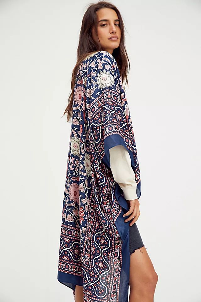 Magic Dance Border Print Kimono | Free People (Global - UK&FR Excluded)