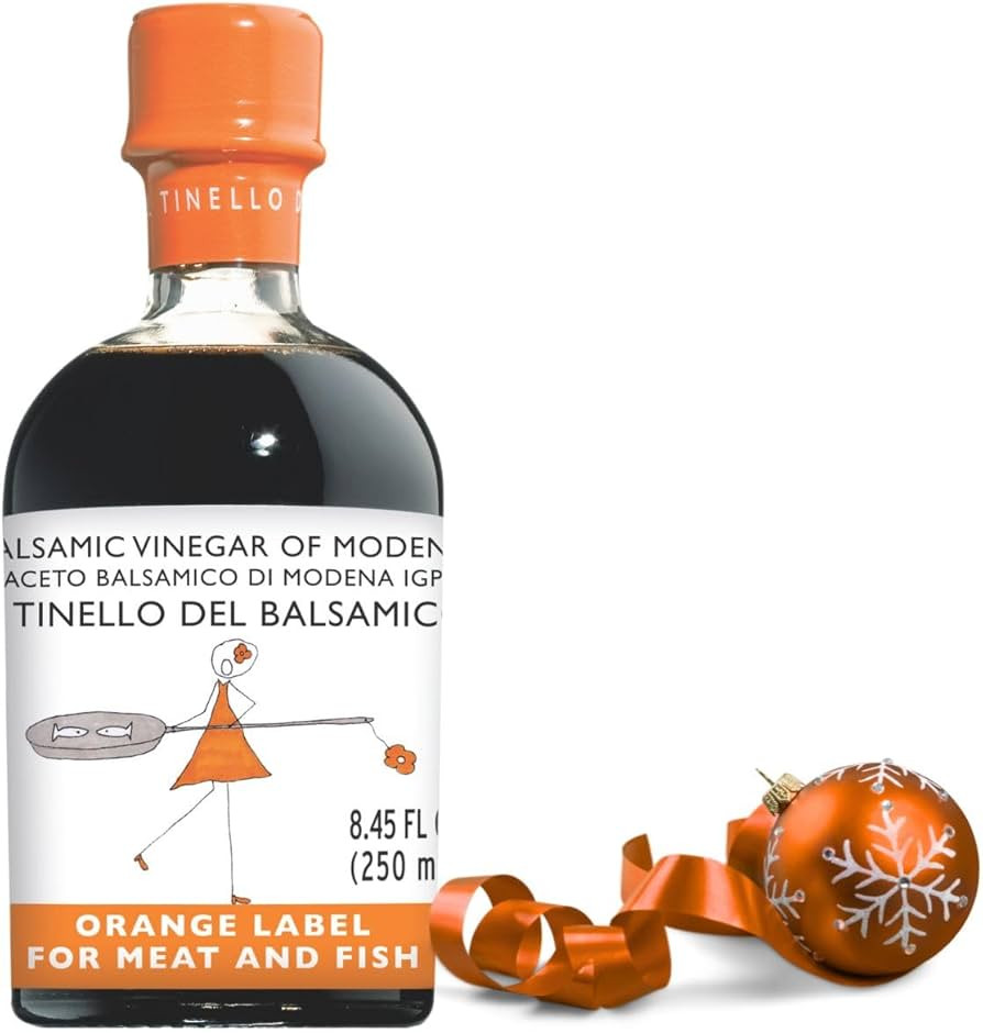 IL TINELLO Balsamic Vinegar of Modena IGP, Orange Label, 250ml (8.5 fl oz) – Aceto Balsamico di... | Amazon (US)