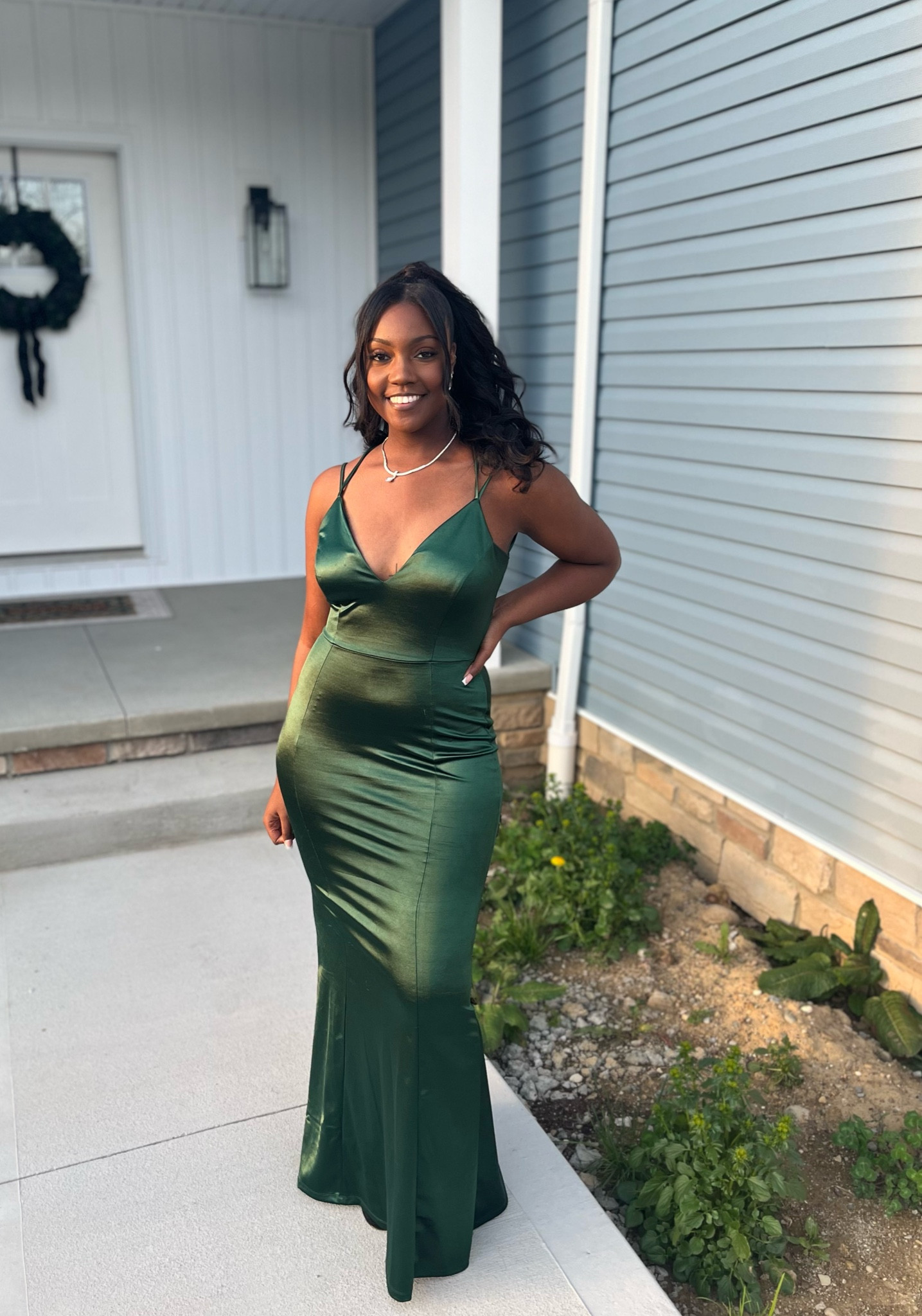 Formal wear is my favorite. I love a flattering gown that is tall girl
Friendly, and affordable. You can never go wrong with satin such an expensive look for a very affordable
Price. 

#LTKHoliday #LTKcurves #LTKunder100