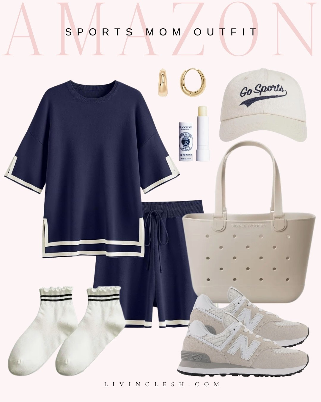 Amazon outfit | Amazon fashion | Amazon mom outfit | Sports mom | matching set | Mom style | Mom sneakers | Mom shorts | baseball hat | Mom tote | soccer mom | New Balance sneakers | New Balance

#LTKootd #LTKmomlife #LTKdayinmylife