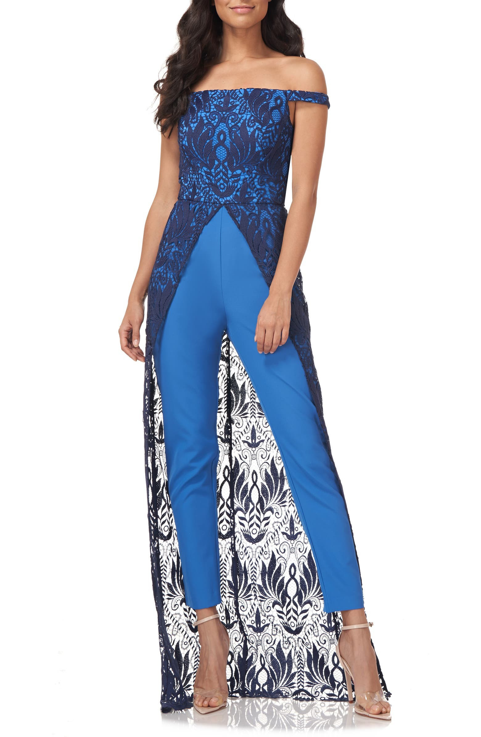 Celeste Embroidered Maxi RomperKAY UNGER | Nordstrom