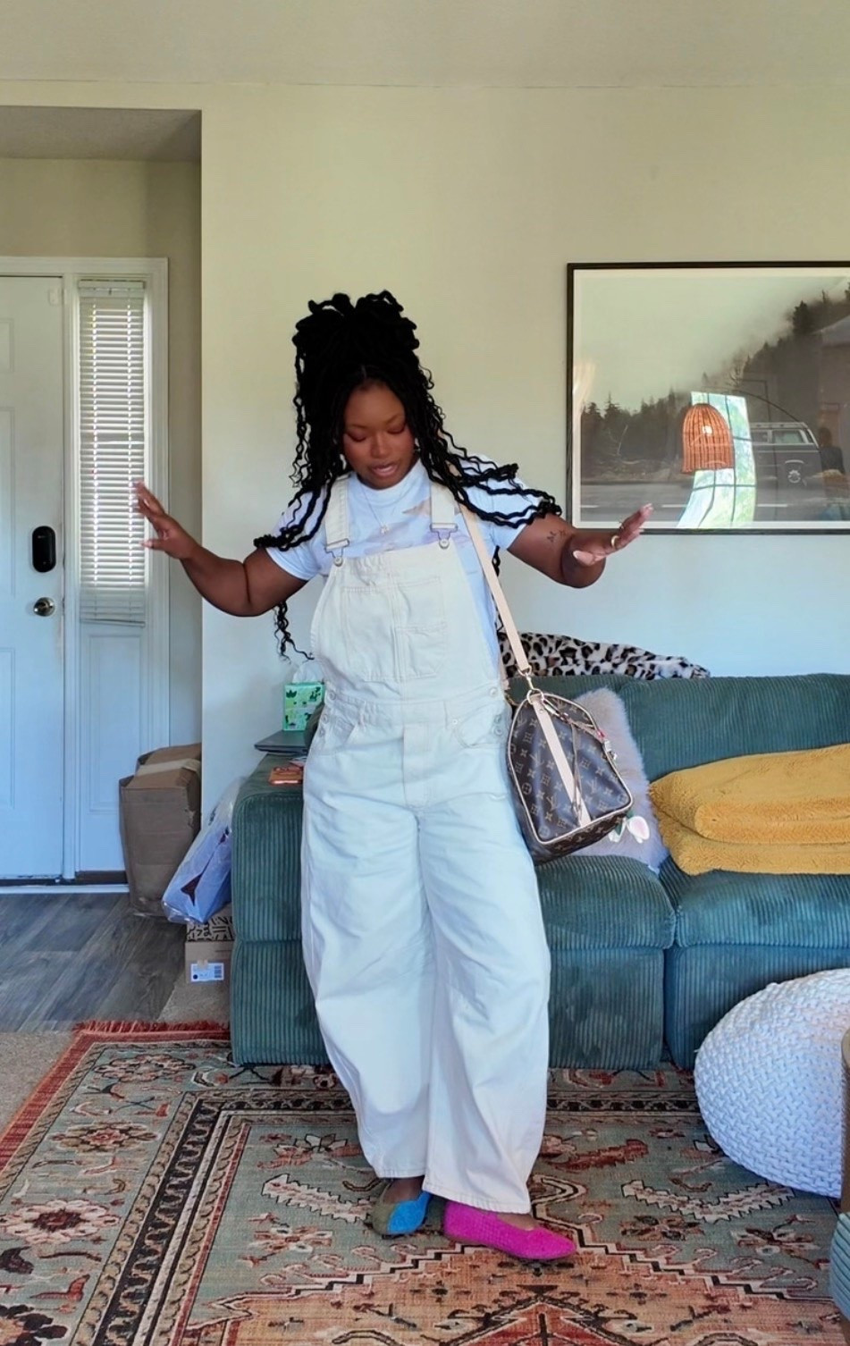 Sunday! 
Overalls: Medium
Shirt: Small (I can’t remember where it came from).

#LTKdayinmylife #LTKgrwm #LTKootd