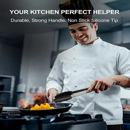 Kitchen Tong Set,Tongs For Cooking, Perfect for Food,Salad and BBQ | Walmart (US)