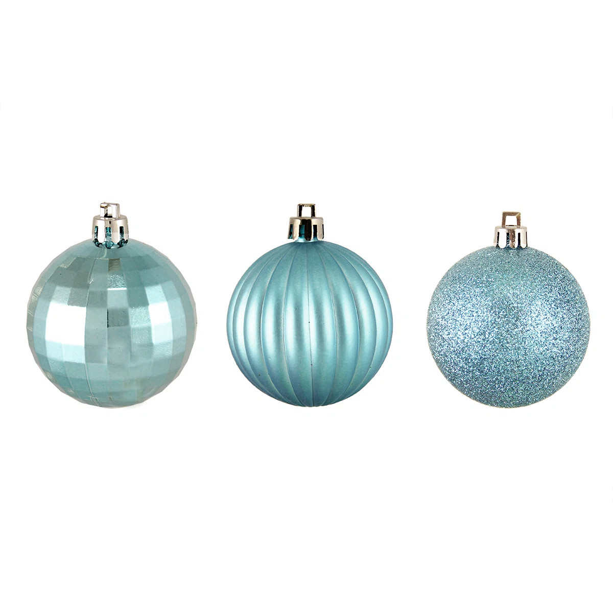 100ct Shatterproof 3-Finish Christmas Ball Ornaments | Wayfair North America