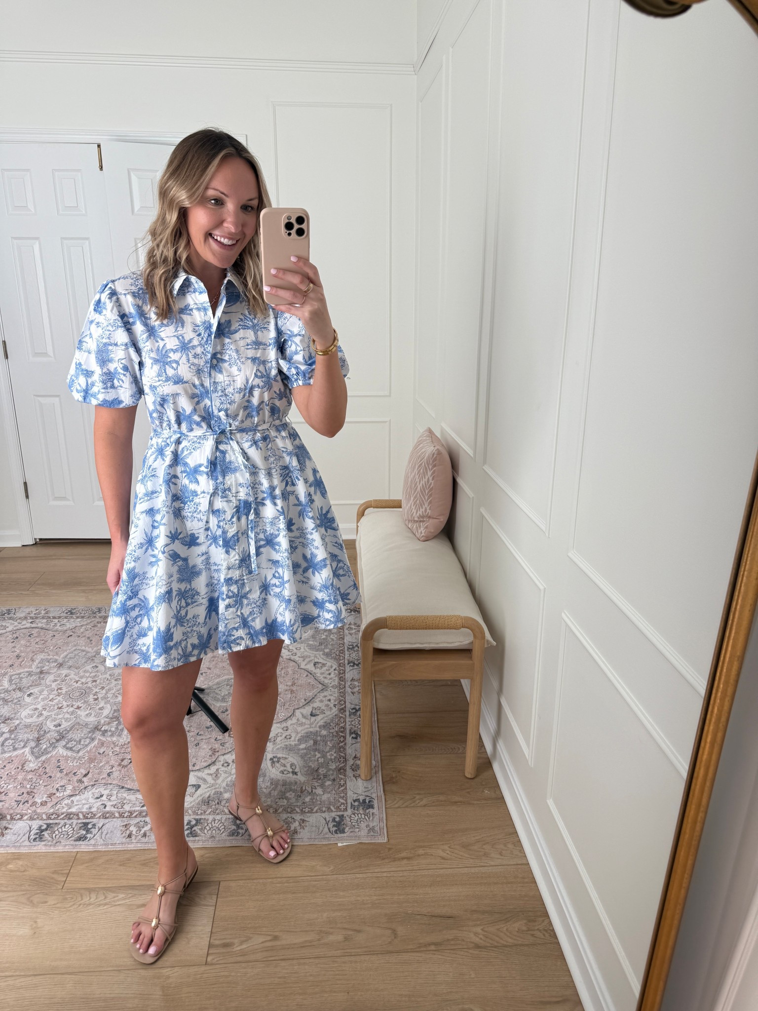 Puff sleeve mini dress - spring dress - workwear - size med 

#LTKWorkwear #LTKSeasonal #LTKMidsize