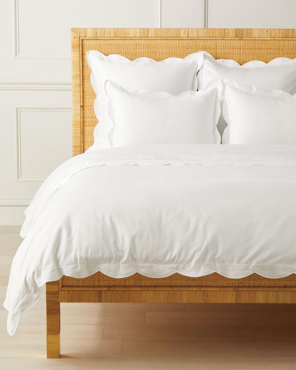 Scallop Duvet Cover | Serena and Lily