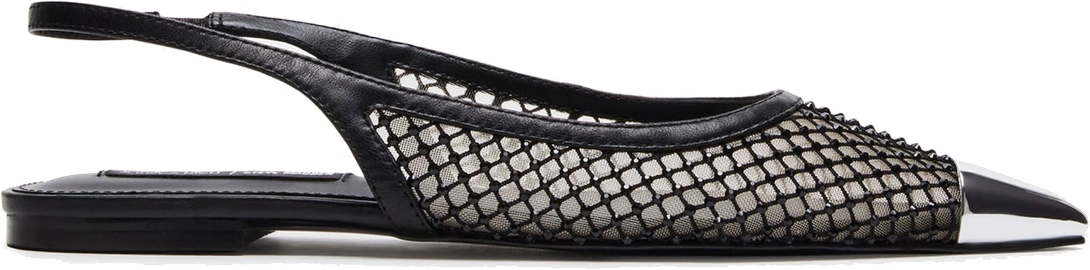 Slingback Flats for Women Stylish Pointed Toe Design with Rhinestone Embellishments Comfortable M... | Amazon (US)