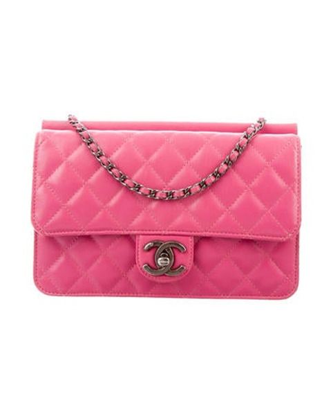 Chanel Medium Crossing Times Flap Bag Pink | The RealReal