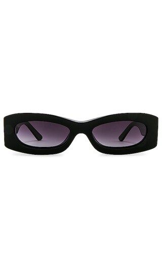 Malibu Sunglasses in Black | Revolve Clothing (Global)