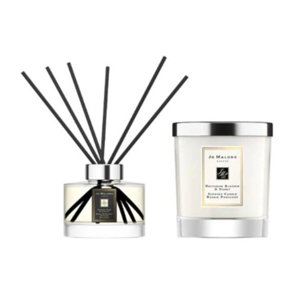 Jo Malone Diffuser & Candle Set (English Pear & Nectarine Blossom) (Clear) | Bed Bath & Beyond