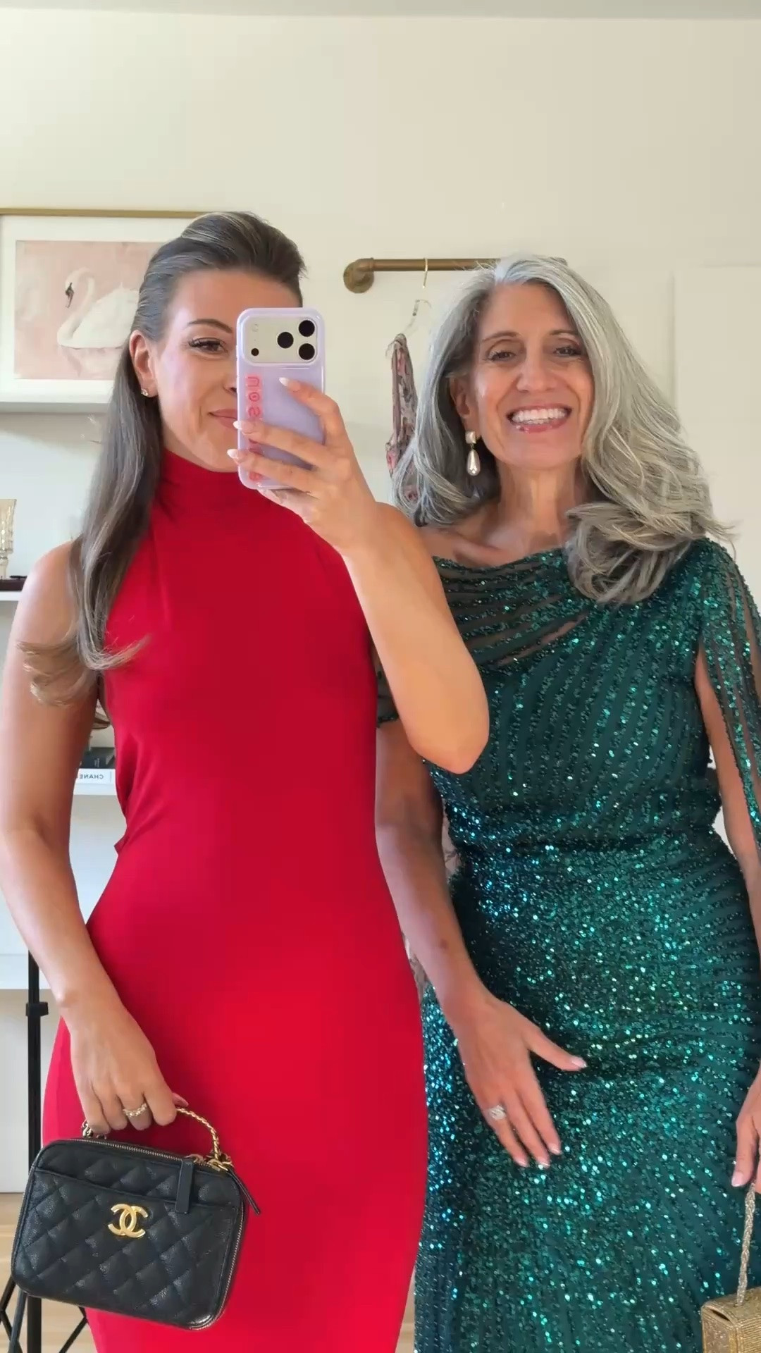 red sleeveless gown with a high mock neckline, a fitted shape, and a small train, emerald green beaded gown with a diagonal line pattern and sheer cape sleeves mom and me formal wedding guest and mother of the bride dresses 💍

revolve code: tulip

I’m 5’4” and wear a size small/2 

mom is 5’4” and wears a medium/6

fall wedding guest dresses, wedding guest dresses, cocktail dresses, semi-formal dresses, black tie wedding guest dresses, destination wedding guest dresses, garden party dresses, wedding guest outfit ideas, mom & me outfits, mom & me dresses, matching outfits, mother daughter outfits, family photo outfits, wedding guest dresses, mother of the bride, mother of the groom, wedding guest outfit ideas

#LTKWedding #LTKSeasonal #LTKootd