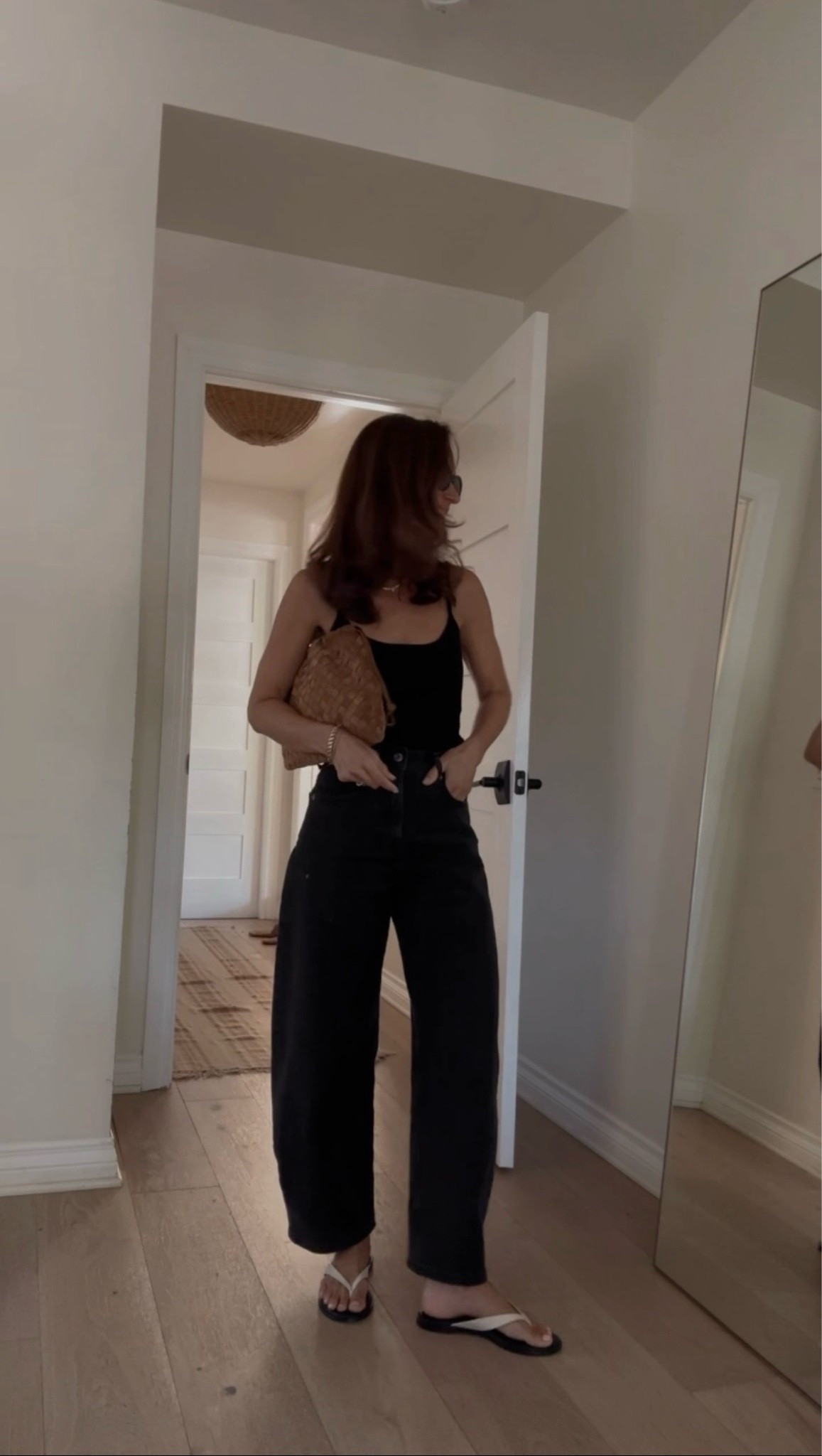 Today’s outfit 
My all time favorite barrel jeans 
I wear the full length option in these because I prefer the look.

#LTKOver40