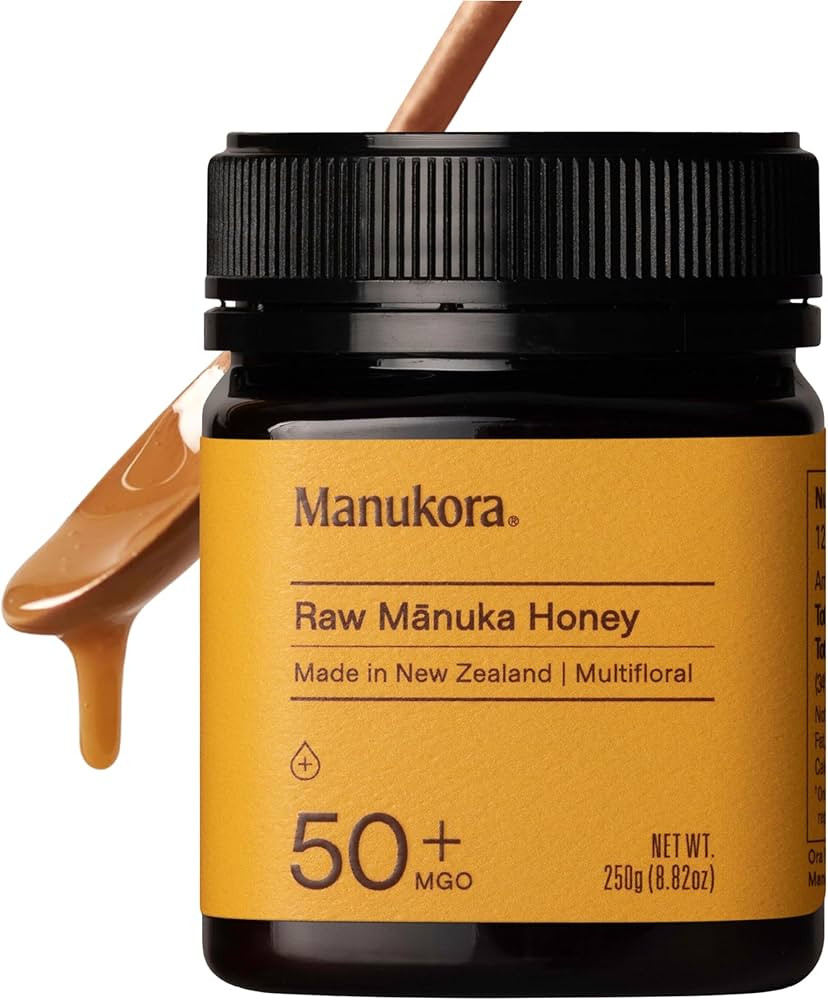 Manukora Raw Manuka Honey, MGO 50+, New Zealand Honey, Non-GMO, Traceable from Hive to Hand, Dail... | Amazon (US)