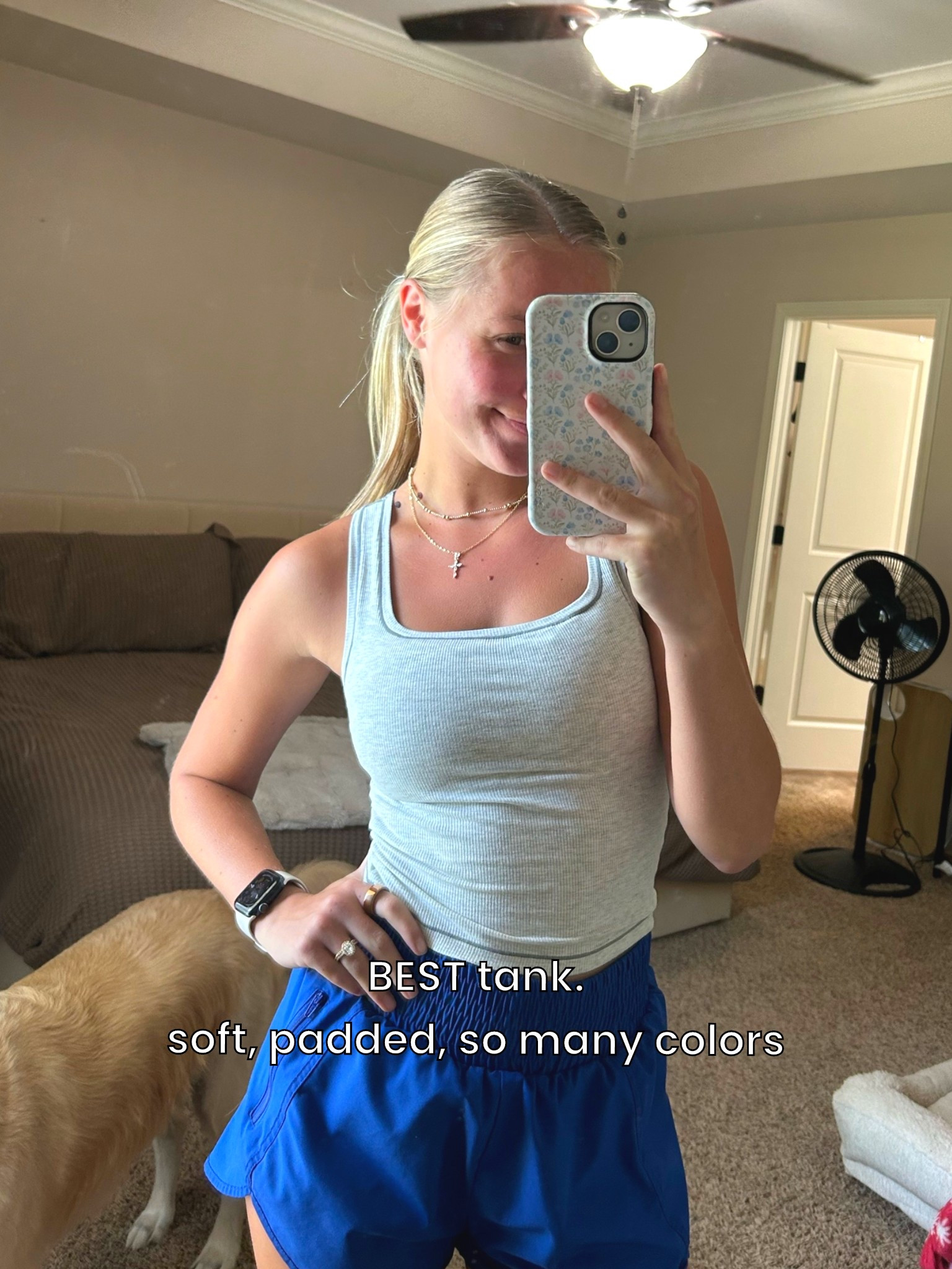 my favorite every day tanks. 🩶 SO soft. Has padding, but not a built in bra. A ton of colors to choose from!! 

#amazontank #skimsdupe #loungewear

#LTKootd #LTKActive #LTKSeasonal