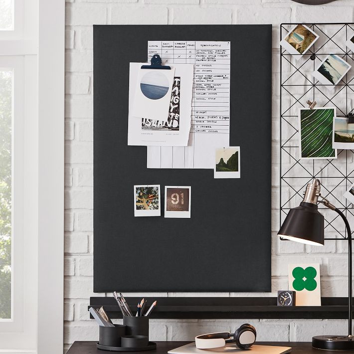No Nails Rectangle Pinboard | Pottery Barn Teen