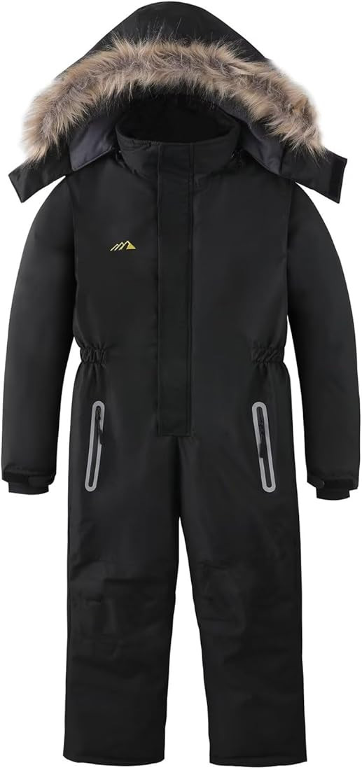 OHSNMAKSL Kid's Snowsuits Boys Ski Suits Jackets Girls Waterproof Coats Jumpsuits Winter Snowboar... | Amazon (US)