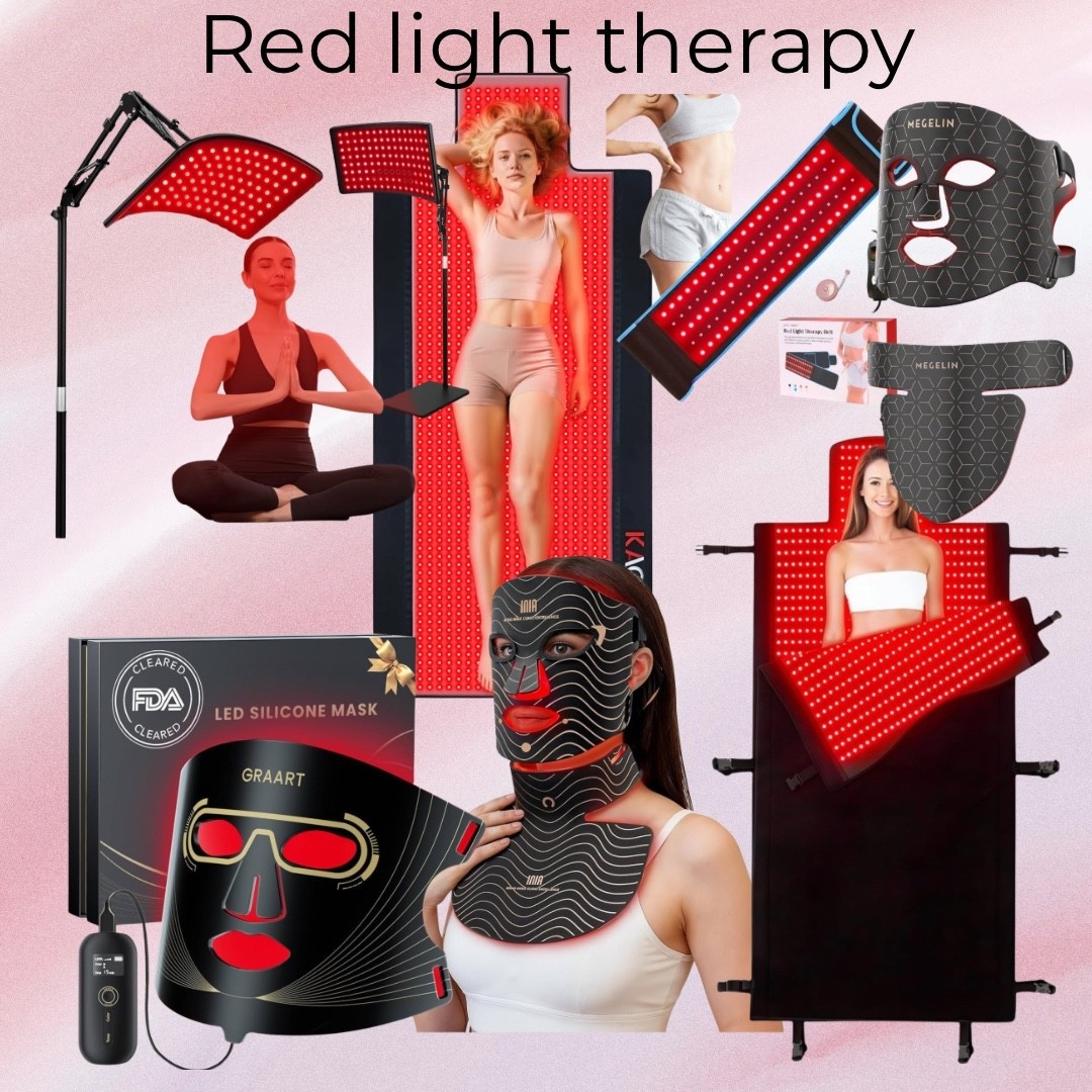 Red light therapy devices available on Amazon. I looked for fda cleared devices and brands! #redlighttherapy #redlightmask #healthy #healthyskin #newyear 

#LTKfitnessgoals #LTKselfcare #LTKdayinmylife