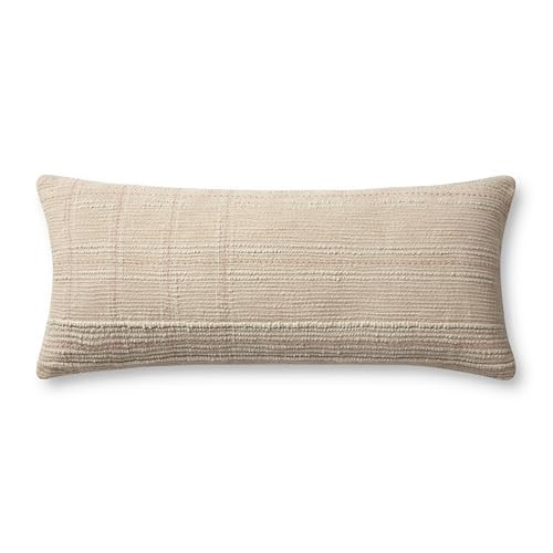 Loloi Angela Rose x Calista Collection PAR0019 Ivory/Blush 13'' x 35'' Cover w/Down Pillow | Amazon (US)