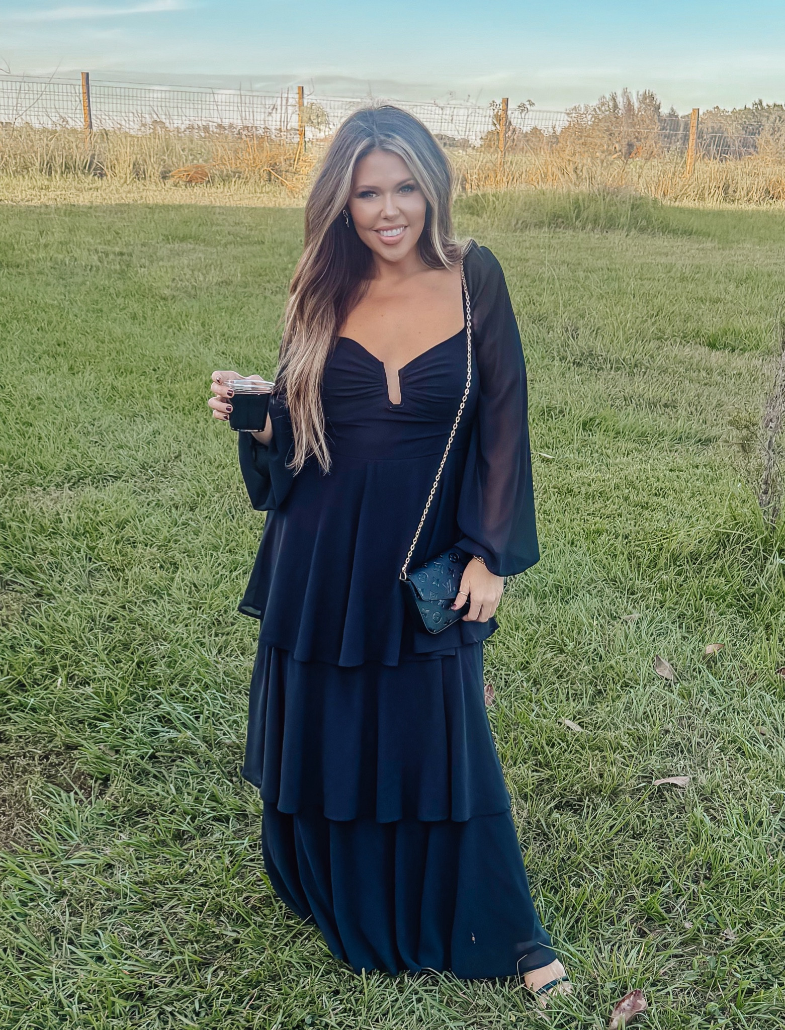 The most STUNNING dress for any season. 
#weddingguestdress #wedding #lulus #style #weddingstyle #fallstyle 

#LTKBeauty #LTKWedding #LTKSaleAlert