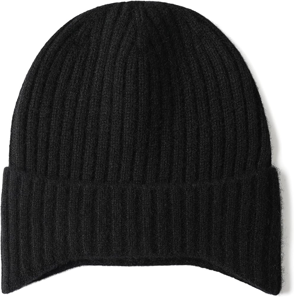WaySoft Kids Cashmere Blend Beanie with Ear Flaps, Ribbed Knit Winter Hat for Boys & Girls, Warm ... | Amazon (US)