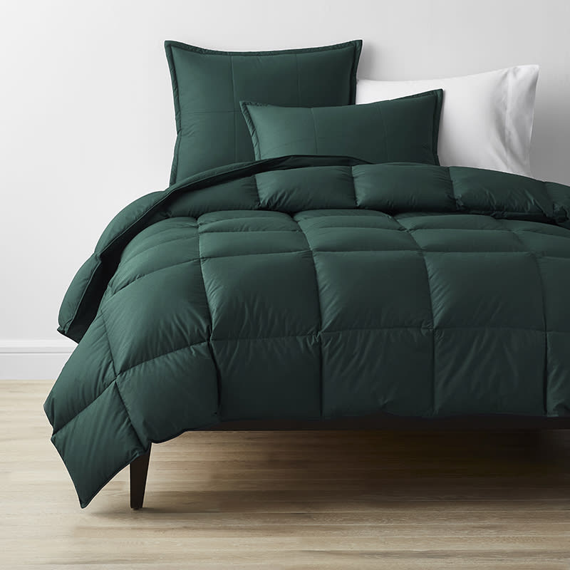 Premium LoftAIRE™ Down Alternative Light Warmth Comforter - Hunter Green, Twin | The Company Store