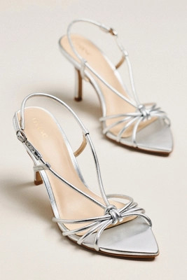 Maeve Strappy Pointed-Toe Heels | Anthropologie (US)