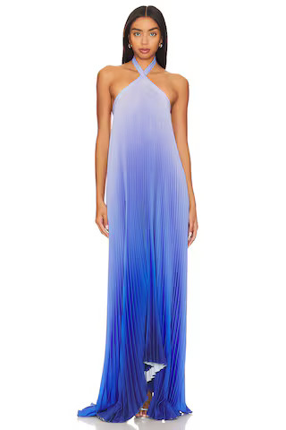 L'IDEE Deesse Gown in Ocean from Revolve.com | Revolve Clothing (Global)