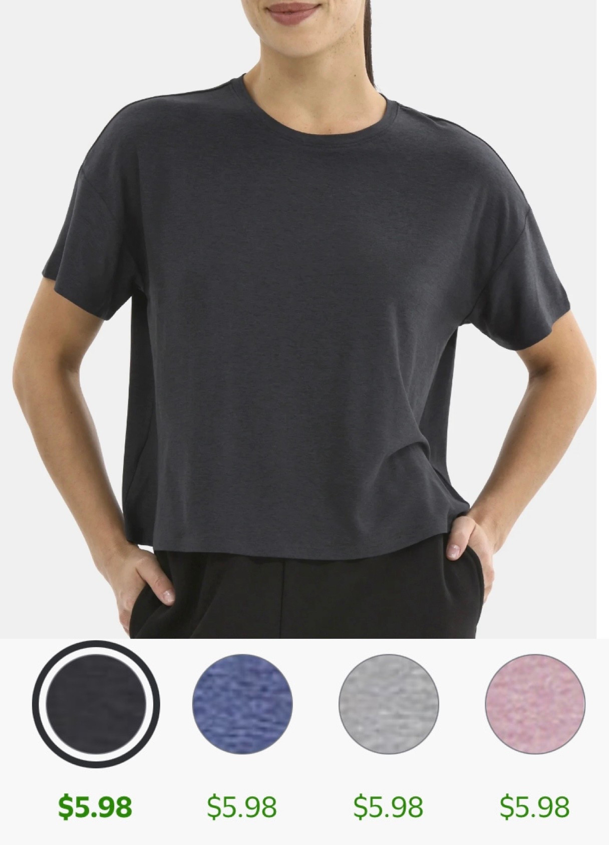 Athletic Works $5.98 buttercore cropped tee

#LTKSaleAlert #LTKFindsUnder50 #LTKActive