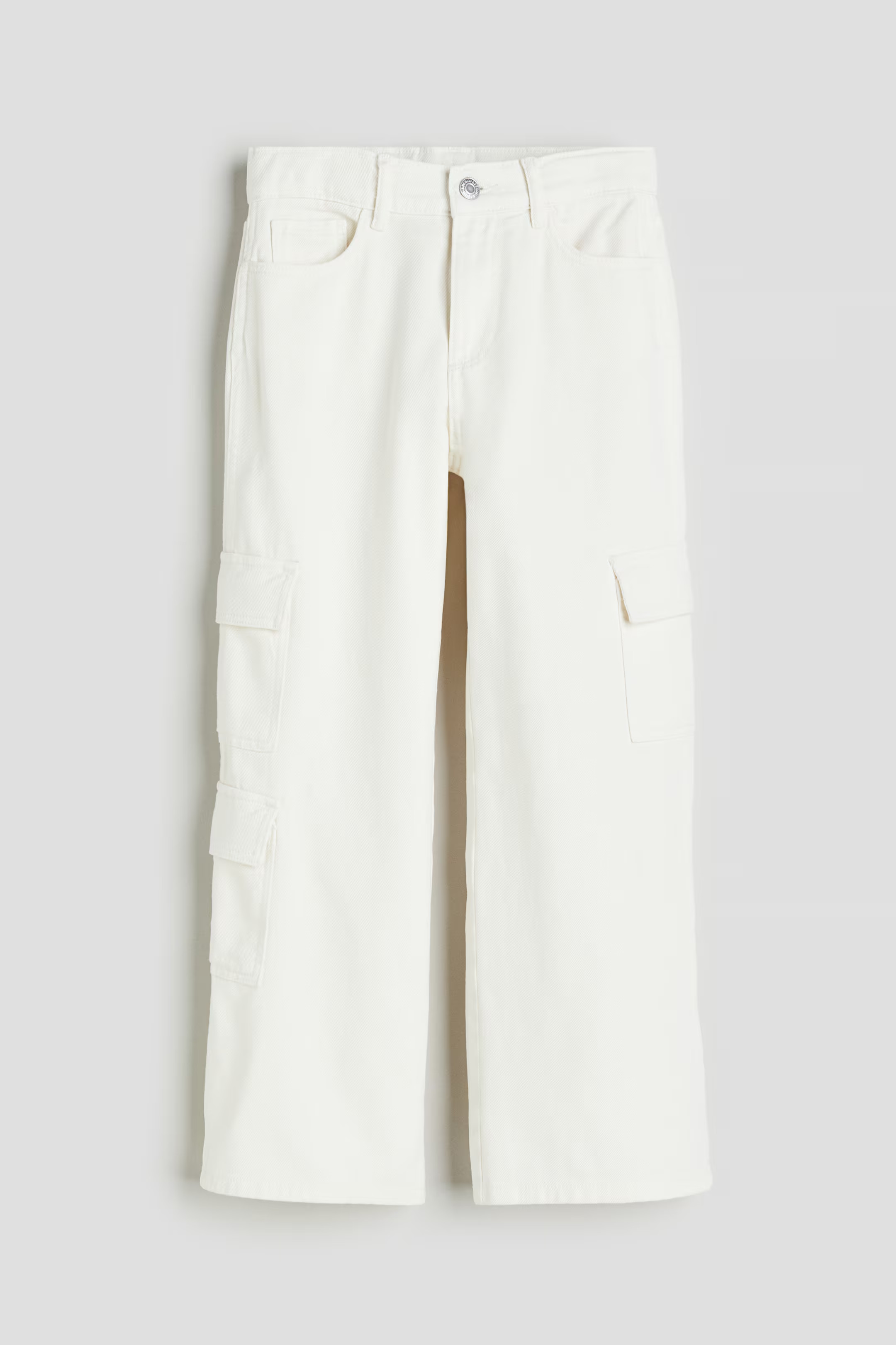 Loose Fit Wide Leg Cargo Jeans | H&M (UK, MY, IN, SG, PH, TW, HK)