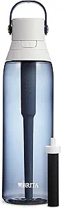 Brita Insulated Filtered Water Bottle with Straw, Reusable, BPA Free Plastic, Night Sky, 26 Ounce | Amazon (US)