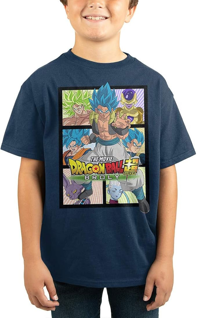 Youth Boys Dragon Ball Super: Broly Short-Sleeve T-Shirt | Amazon (US)