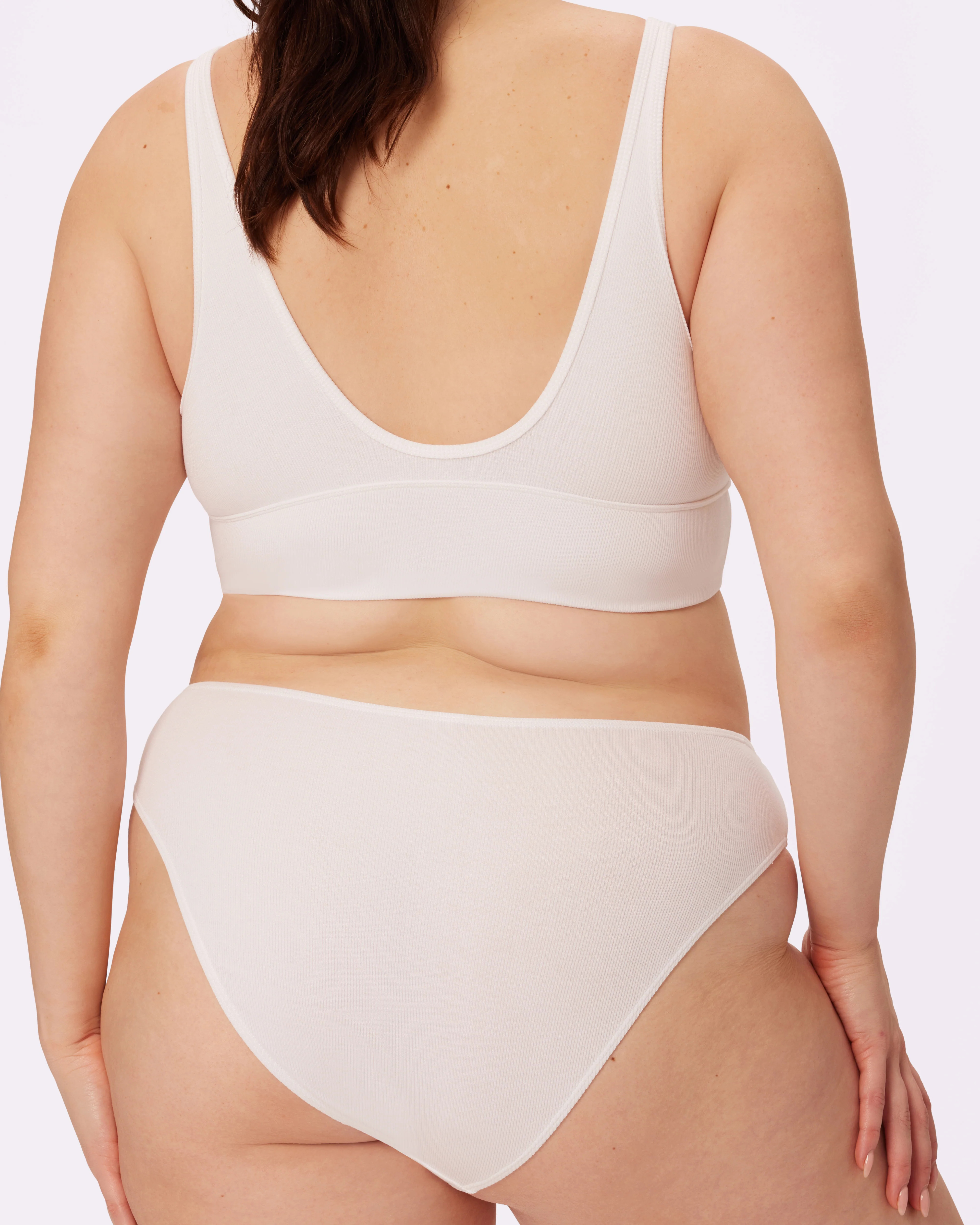 Vintage Rib Second Skin High Rise Brief | Parade | Parade