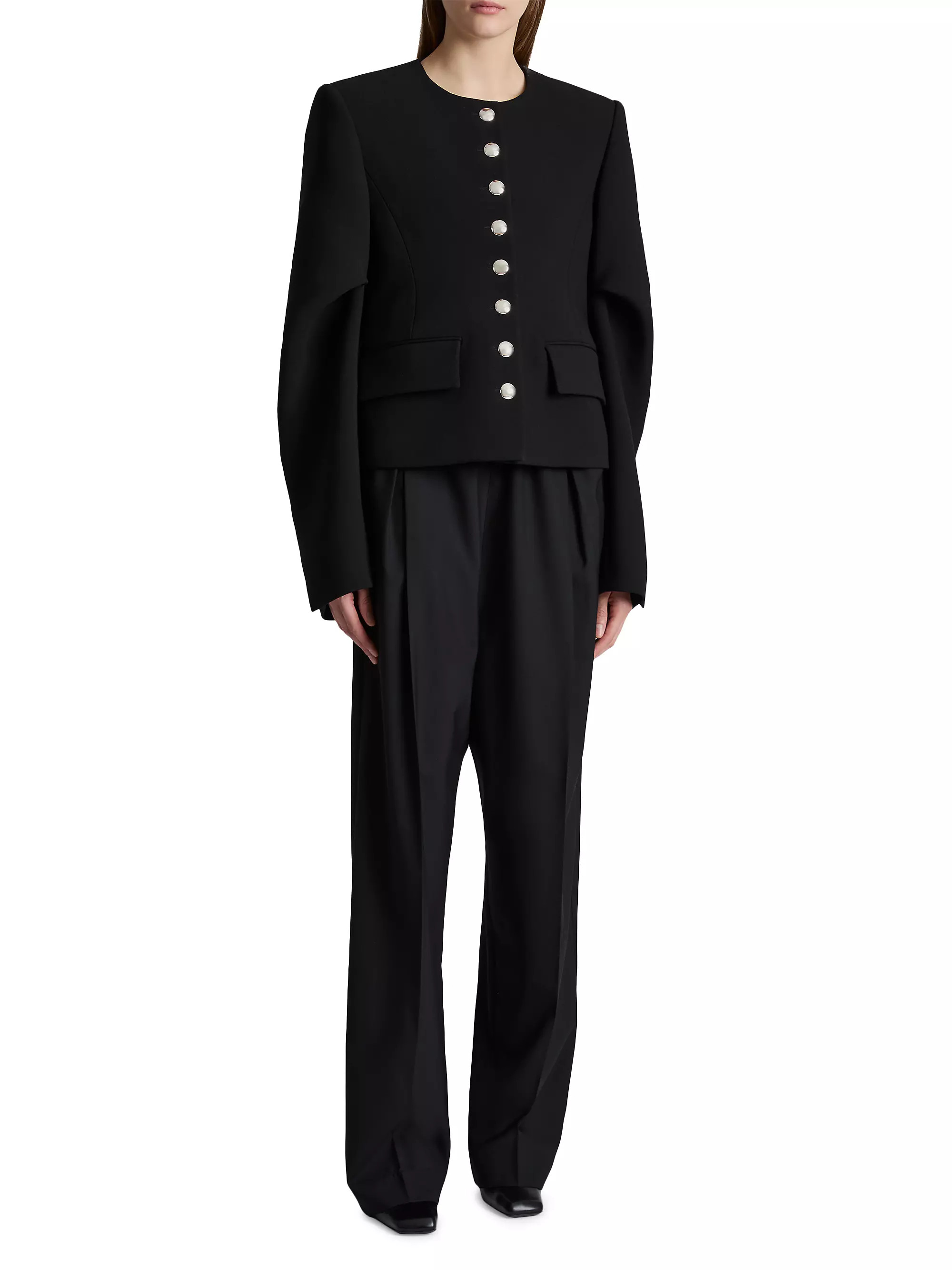 Darlman Structured Pleated Jacket | Saks Fifth Avenue