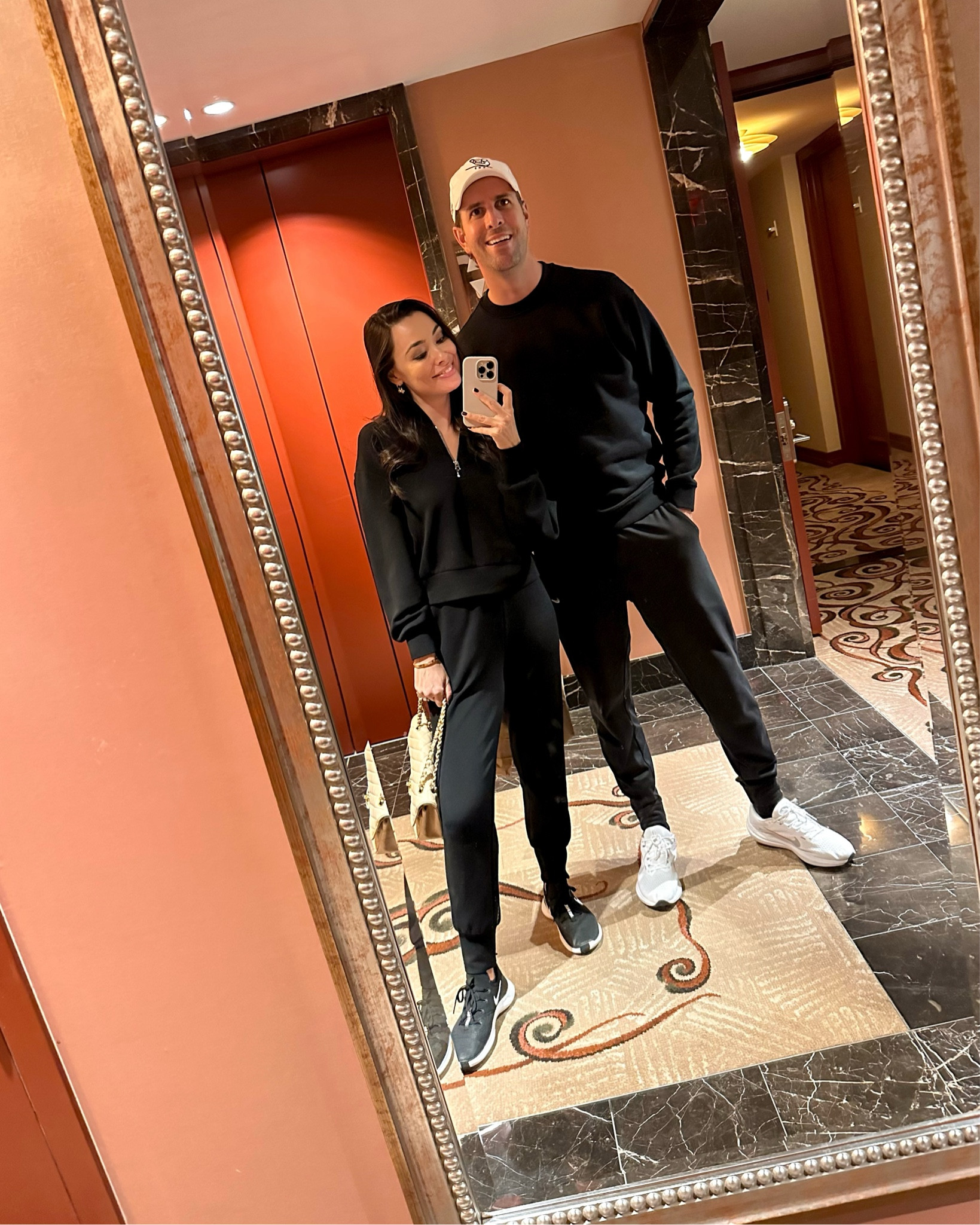 Kat Jamieson wears a Varley jogger set. Sweatpants, casual outfit, sneakers, men’s. 

#LTKmens #LTKSeasonal #LTKfitness