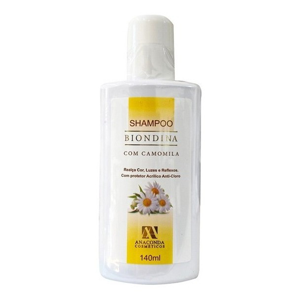 Shampoo Com Camomila Biondina Anaconda 140ml | Shopee (BR)