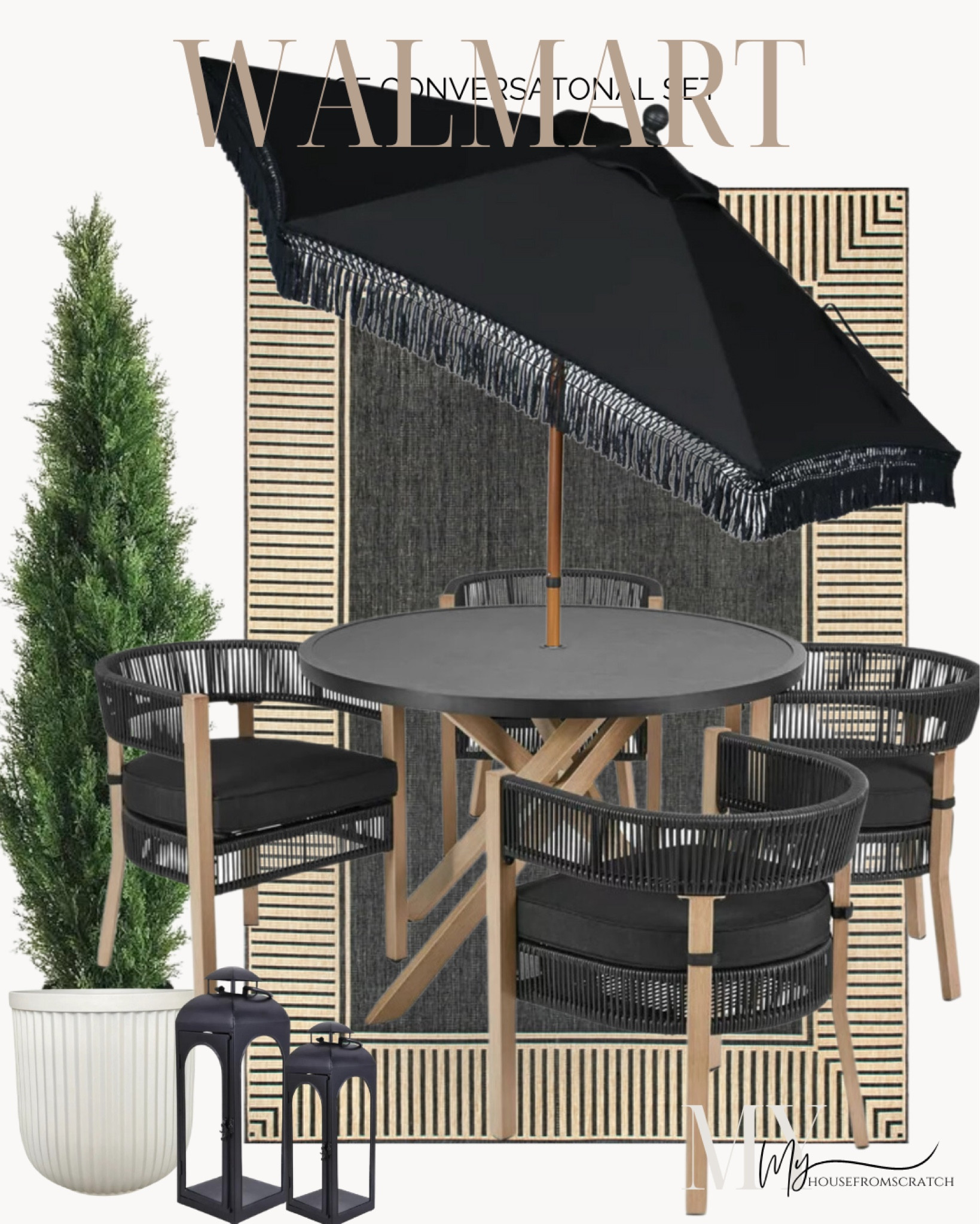 ‼️BACK IN STOCK ‼️ Walmart home, Walmart outdoor, outdoor rug, outdoor furniture, outdoor dining furniture, umbrella, planters 

#LTKHome #LTKSeasonal #LTKFindsUnder50