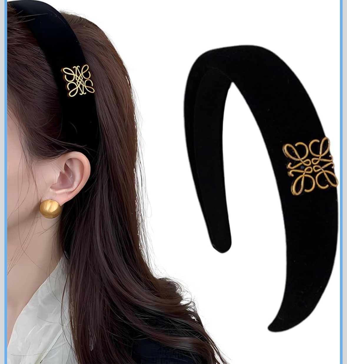 With #headbands being all the rage with #cbkstyle this #lookforlesd is #under10. #loewe #loeweheadband #loewedupe

#LTKootd #LTKSaleAlert #LTKgrwm